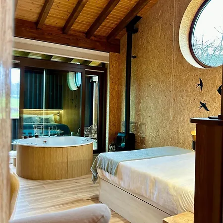 בית כפרי Remanso De Trasfontao Casa Arbores & Bubble סילדה